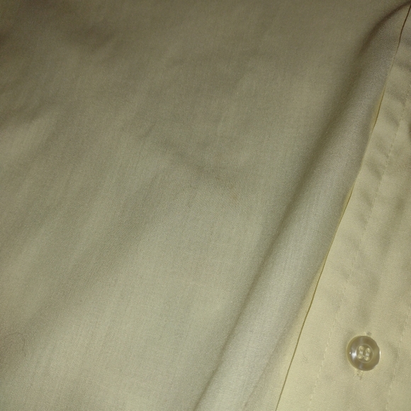 Vintage Men's Bud Berma Button Down Polyester Permanent Press Shirt Short Sleeve - Picture 6 of 10